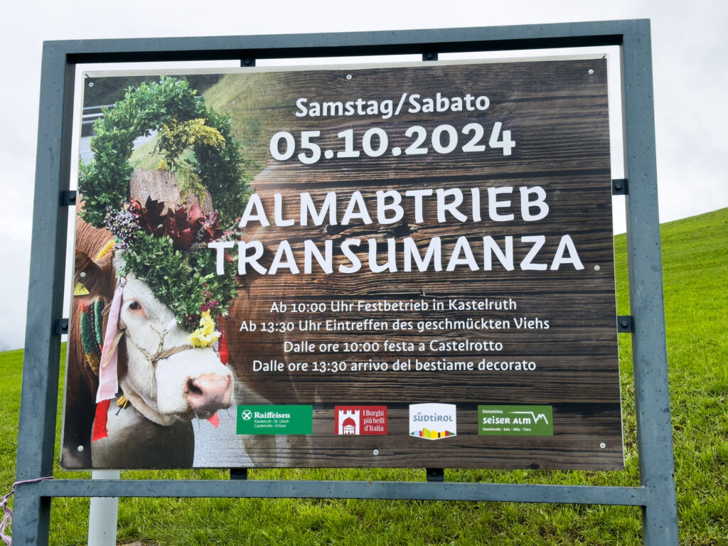 Sign: Almabtried Transhumanza.