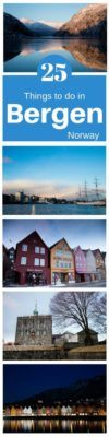 Winter Travel Planning! Go to Bergen, Norway. We've listed 25 great things to do!