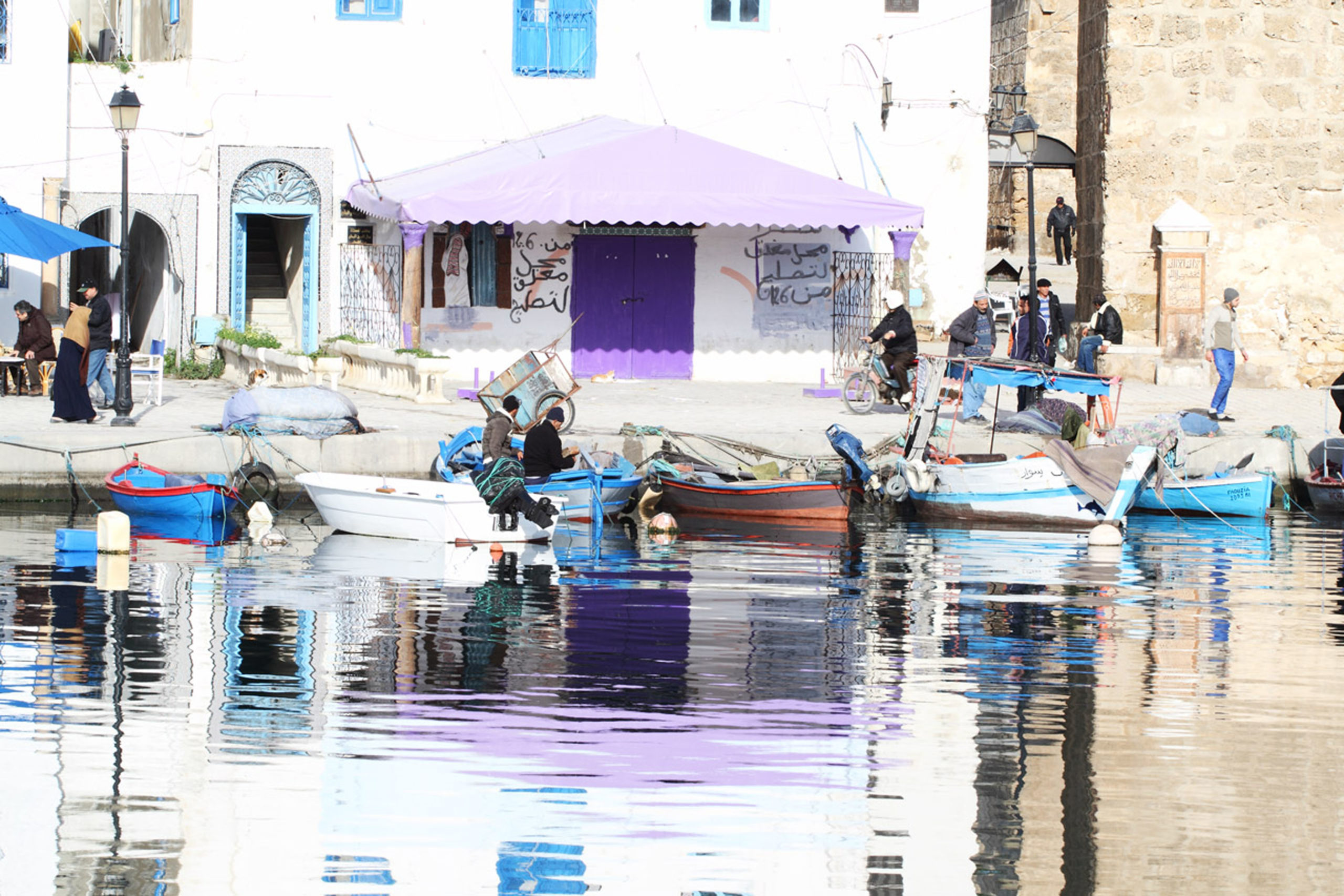 The beautiful city of Bizerta is a must-stop while on a trip to Tunisia.