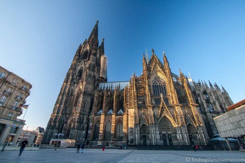 The Dom Platz in front of the Cologne cathedral.