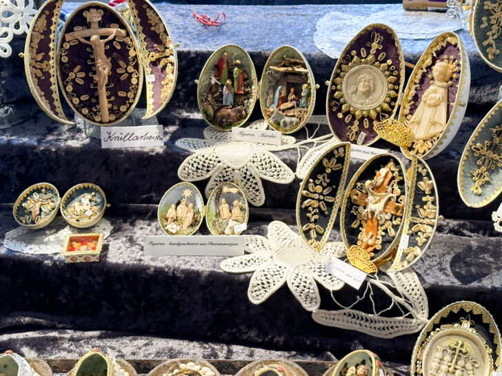 It's not just the outside of the eggs that are decorated