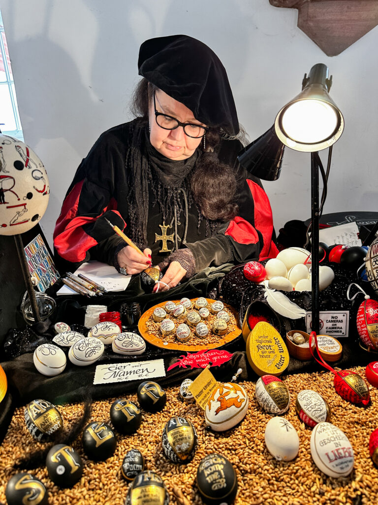 Easter market in Germany.