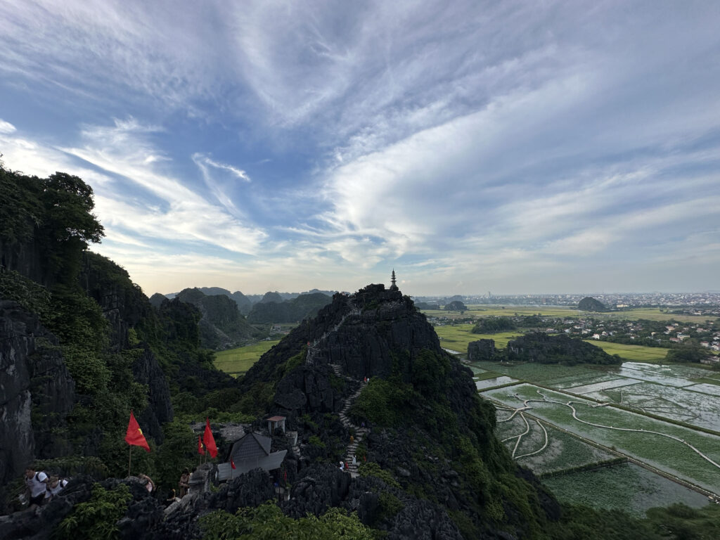 Hang Mua Mountain view in Tam Coc.