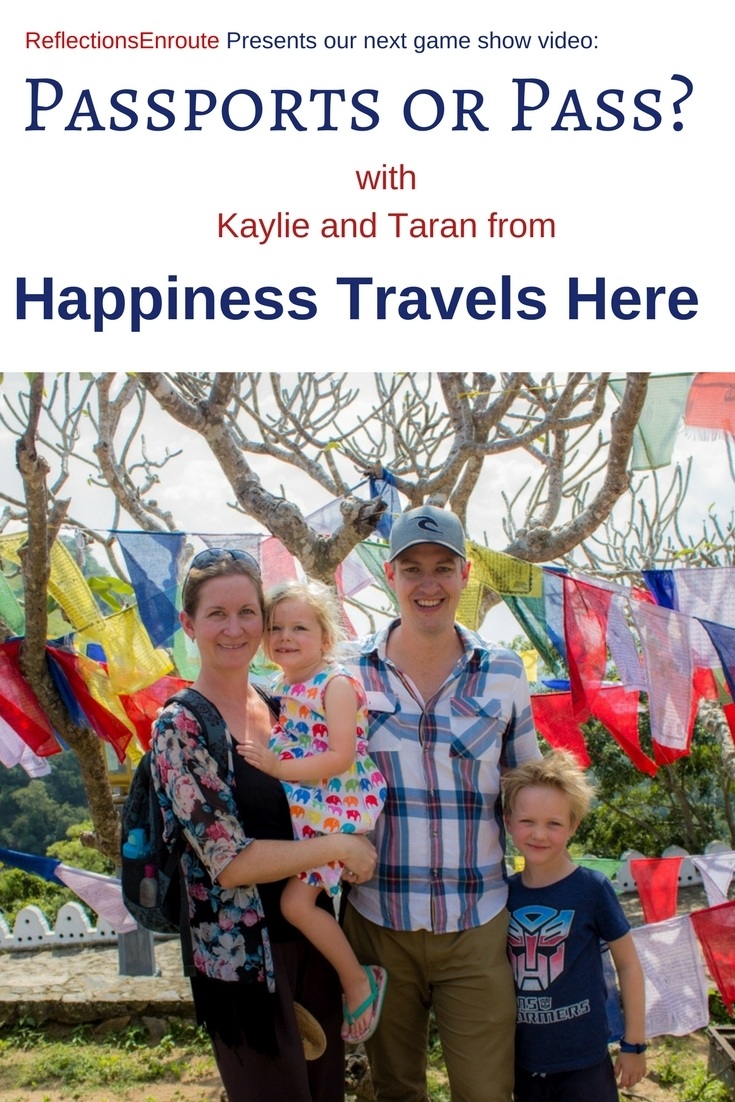 Passports or Pass with Kaylie and Taran of Happiness Travels Here.