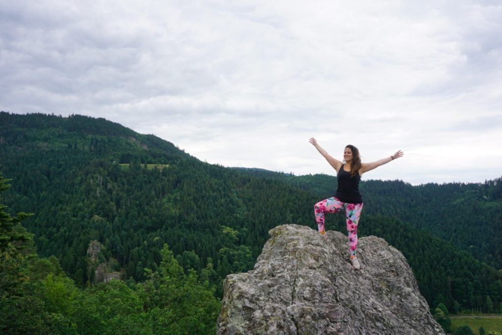 Mountain climber in Karlsruhe.