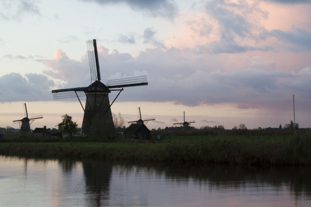 Kinderdijk, the Netherlands.