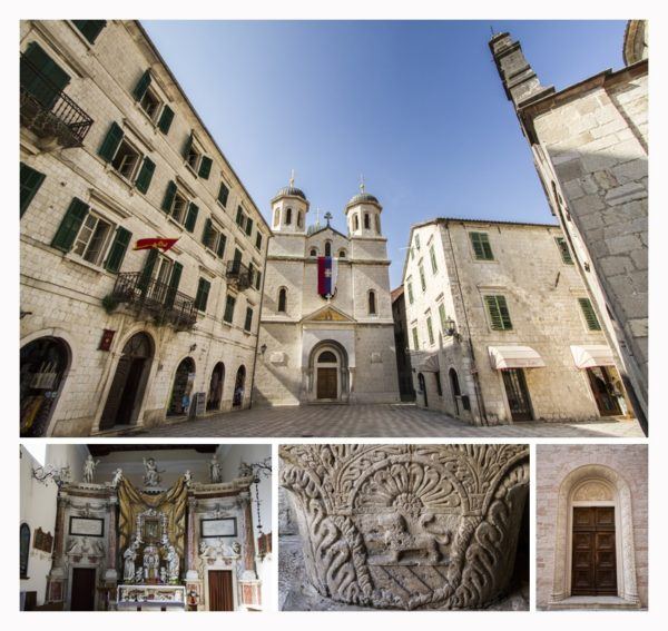 Scenes from St. Tryphon Cathedral.