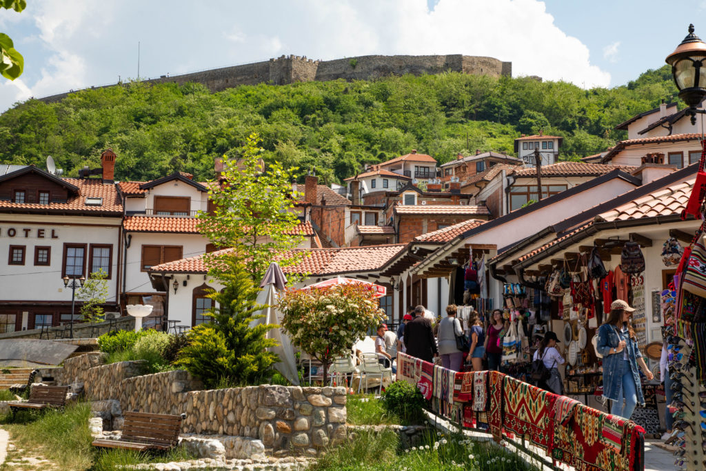 Shopping in Prizren.