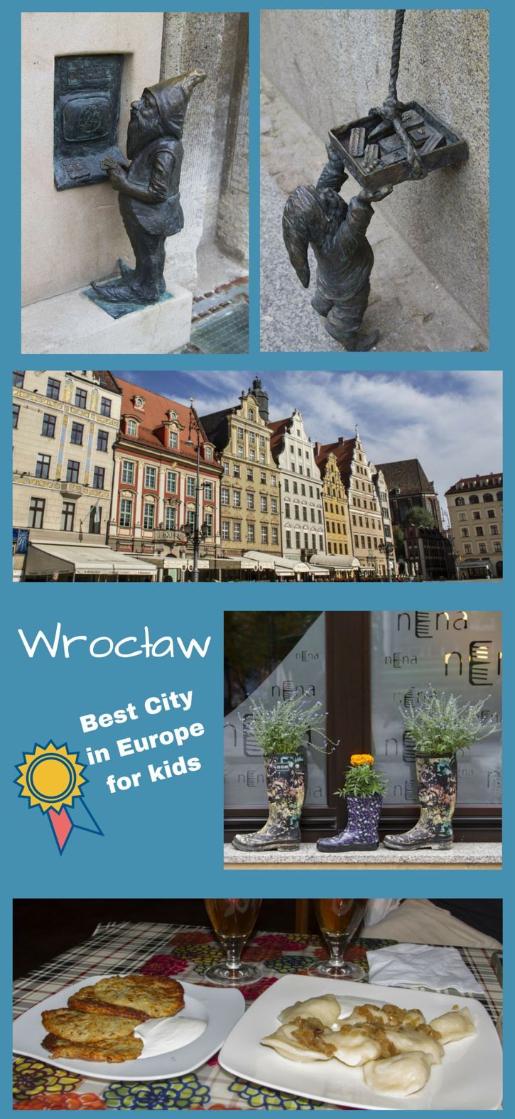 Here a dwarf, there a dwarf...everywhere are dwarfs. Just the right height for every child to find one in Wroclaw, Poland