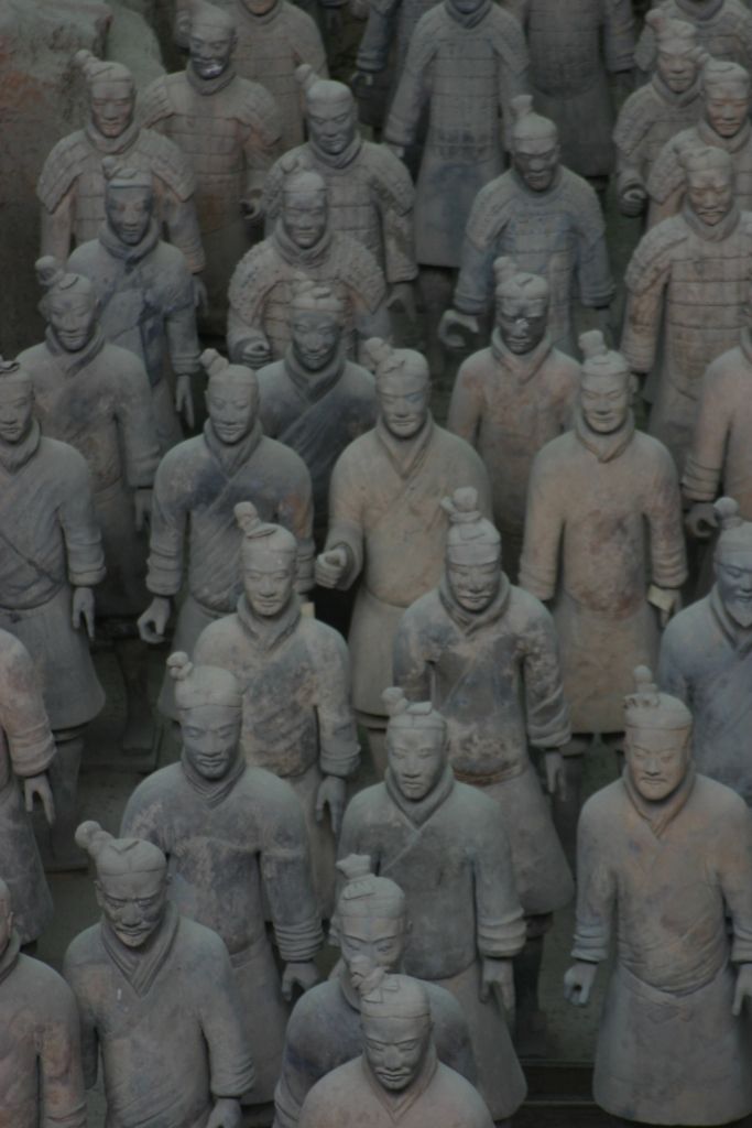 The number one place to visit in Xian is the Terracotta Warriors exhibit...a UNESCO World Heritage Site in China.
