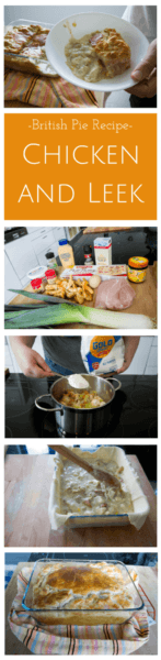 How to make Chicken and Leek Pie.
