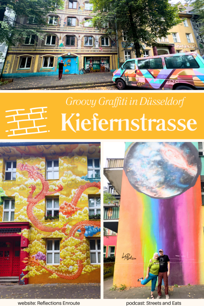 Walk and gawk at the vibrant street art of Kiefernstrasse in Düsseldorf, where creativity bursts from every apartment building! This sometimes controversial area, rich in turbulent history, showcases stunning graffiti that tells powerful stories. Stroll through the streets and immerse yourself in the dynamic vibe that reflects the city’s artistic spirit.