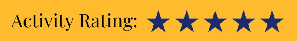 5 Star Activity Rating.