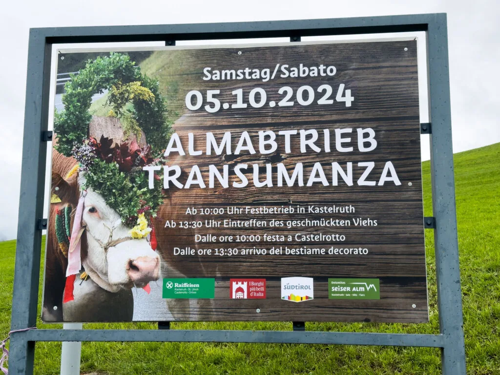 Sign: Almabtried Transhumanza.