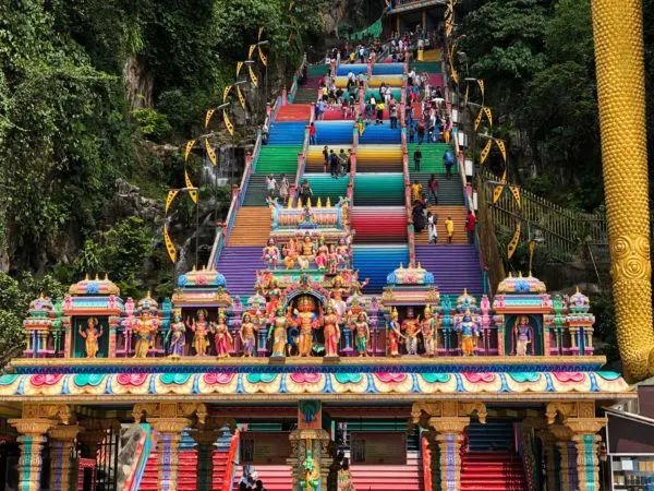 Batu Steps leading to the Caves.