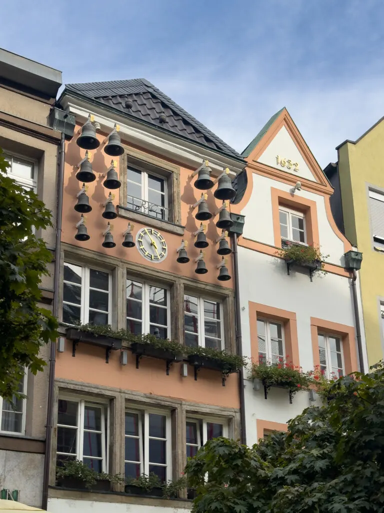 The Bell house in Düsseldorf Old Town.
