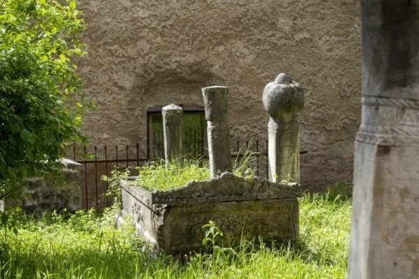 Ancient cemetery in Mostar.