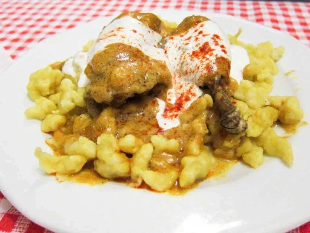 Chicken Paprikash - Yum.