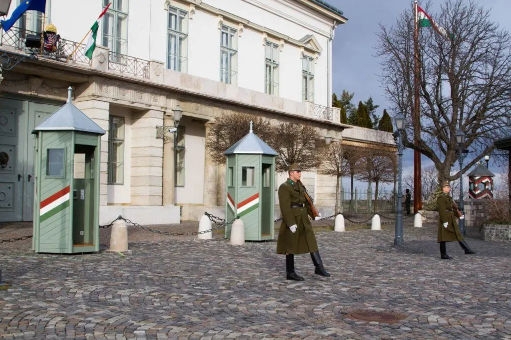 Absolute Best Things to Do in Budapest - Changing of the Hungarian Guard at the castle.