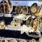 It's not just the outside of the eggs that are decorated