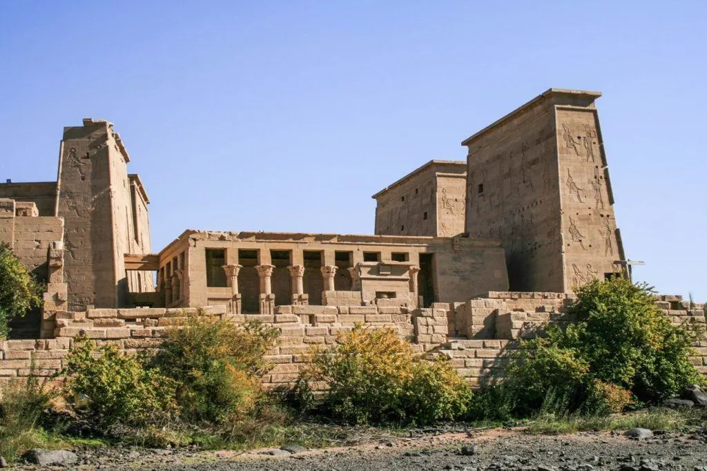 Temple of Philae exterior.