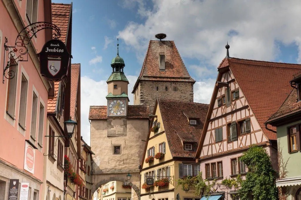 City view of Rothenburg