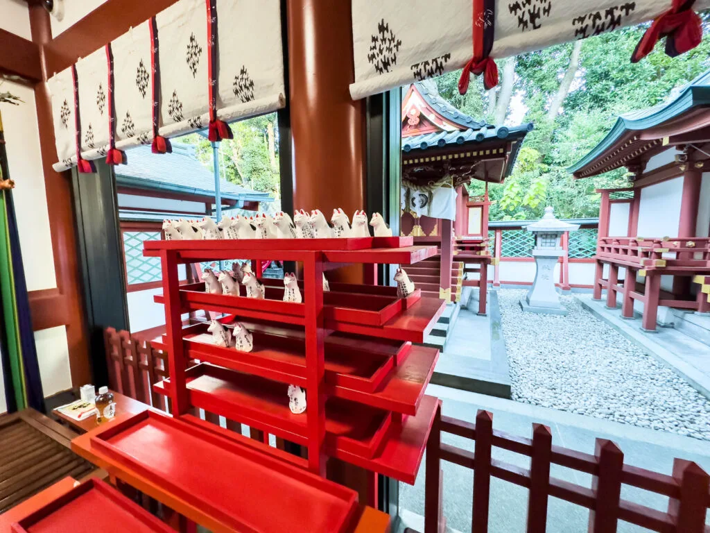 One of the best tourist sights in Tokyo, the Hie Shrine is great for the gram.