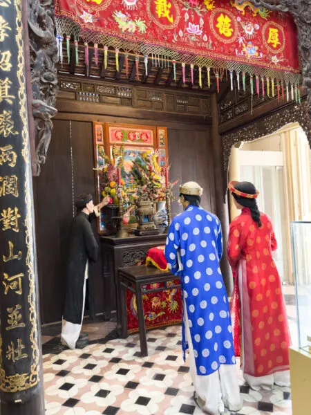 The Ho Chi Minh City museum shows you all about the culture of the city. It's a worthwhile stop in HCMC.