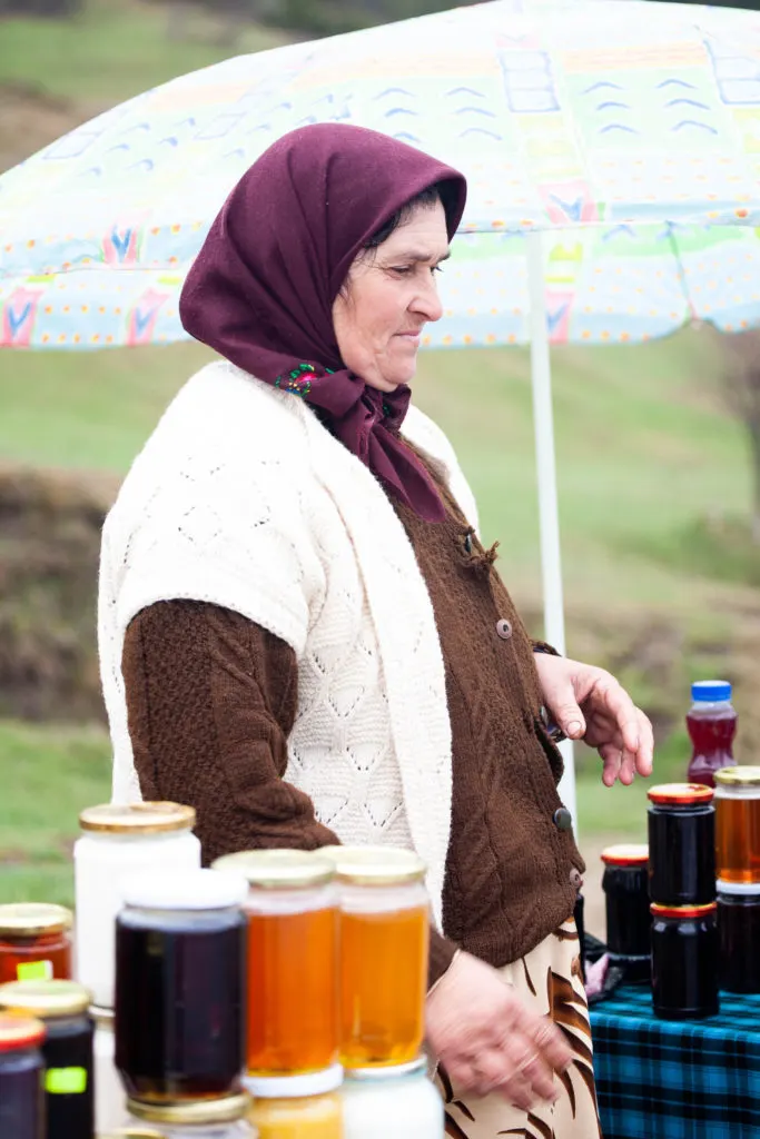 It's easy to try homemade food goods while in Bulgaria, as they sell them along the road as well as in markets.