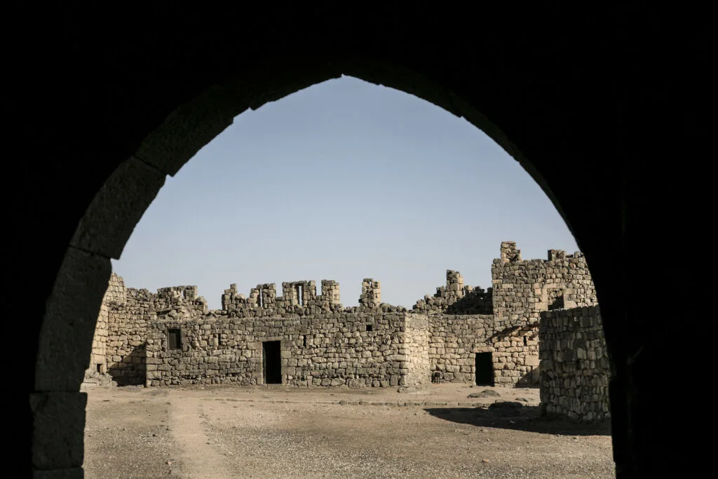 One of the many castles in Jordan.
