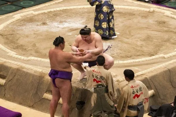 Readying for the competition.