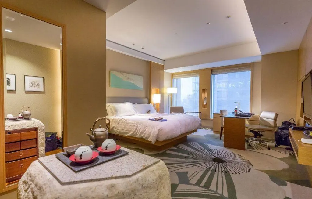 Great place to stay in Osaka is the Intercontinental Hotel.