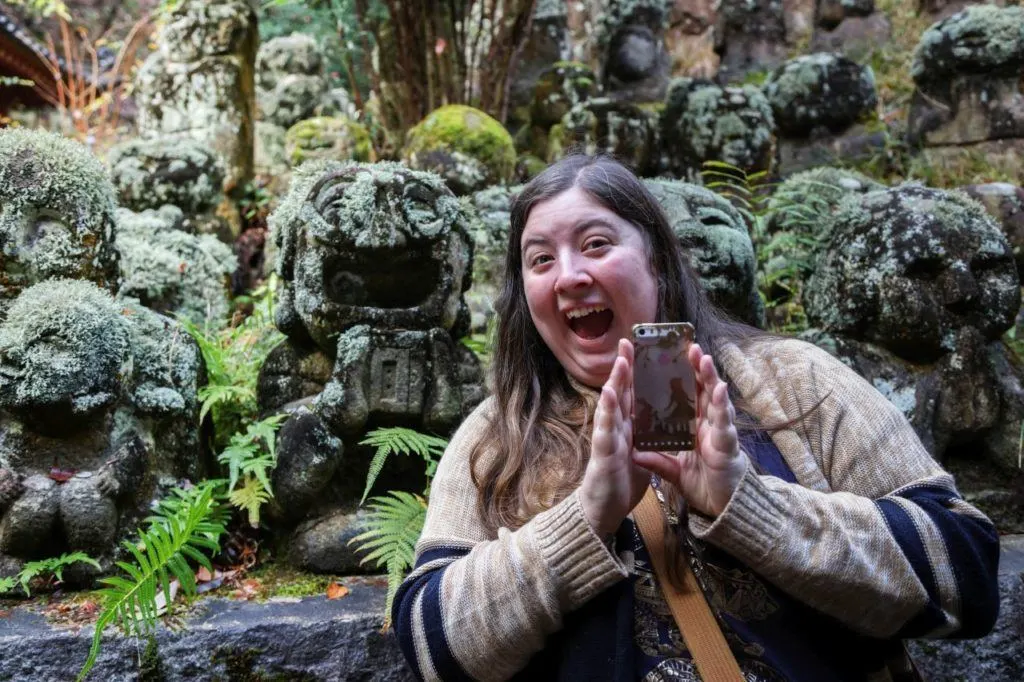 Erika finds her rakan.