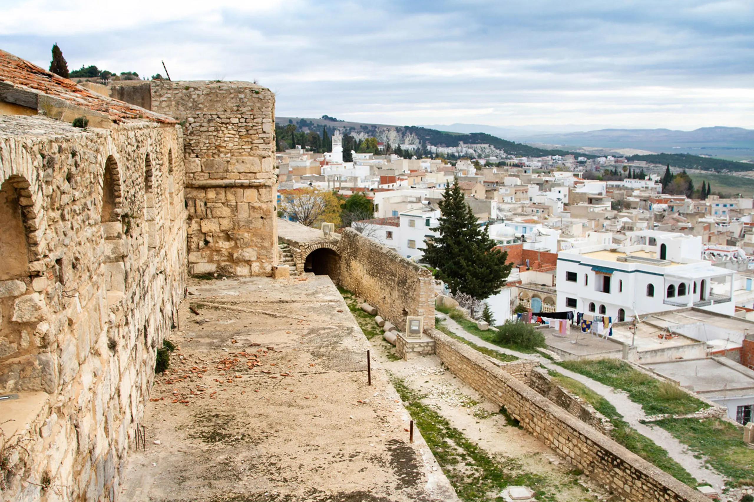 The fortress in Le Kef is a little out of the way, but well worth a stop while traveling in Tunisia.