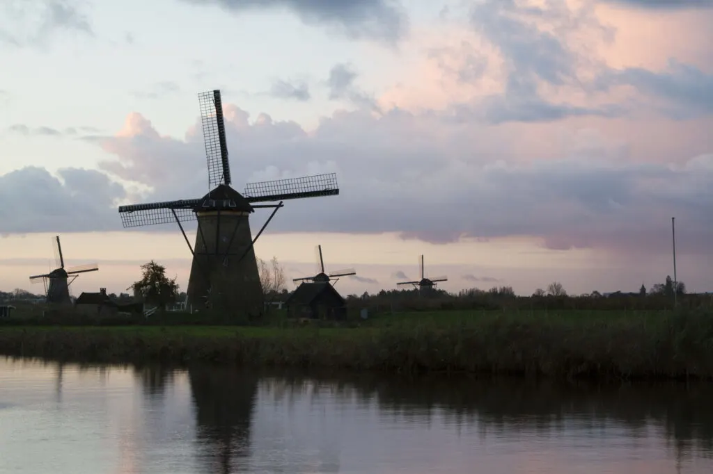 Kinderdijk, the Netherlands.