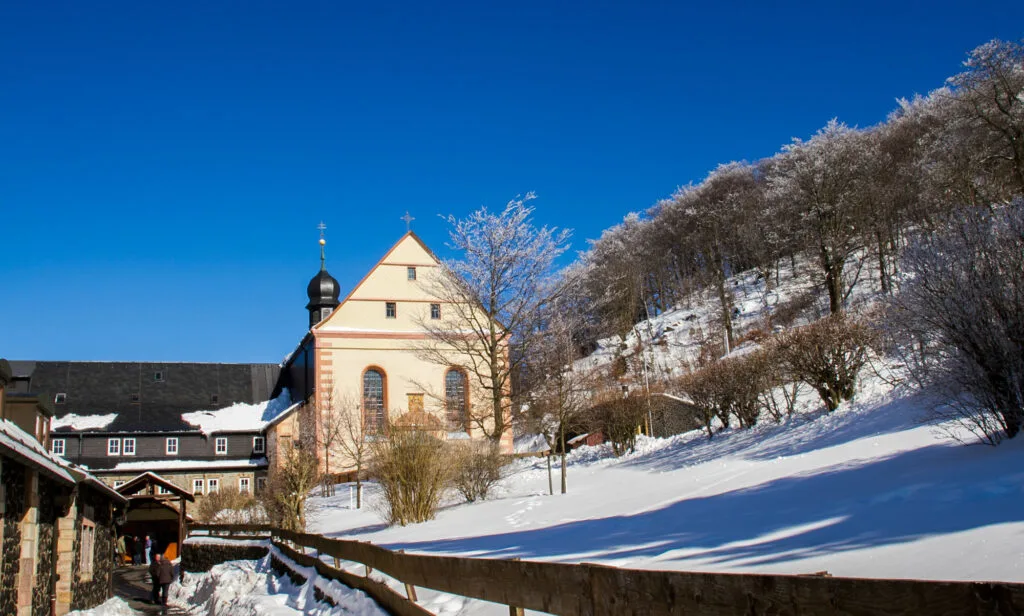 Kreuzberg monastery and brewery.