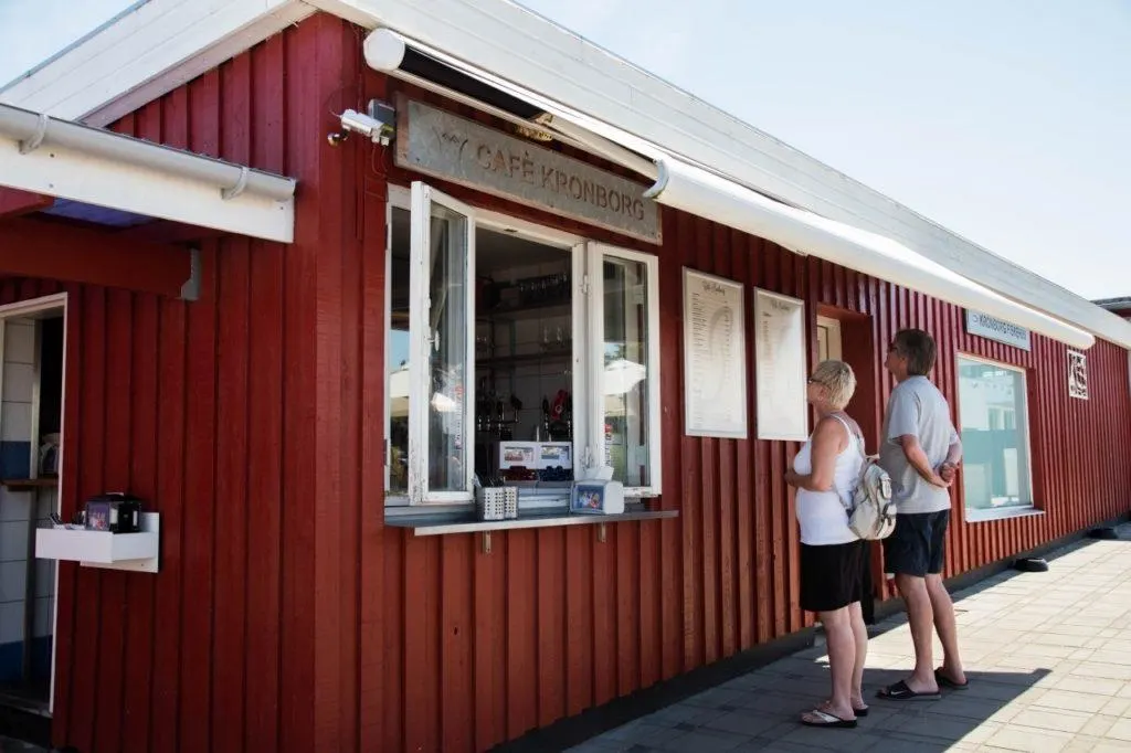 Cafe Kronborg - the best fish and chips restaurant in Denmark.