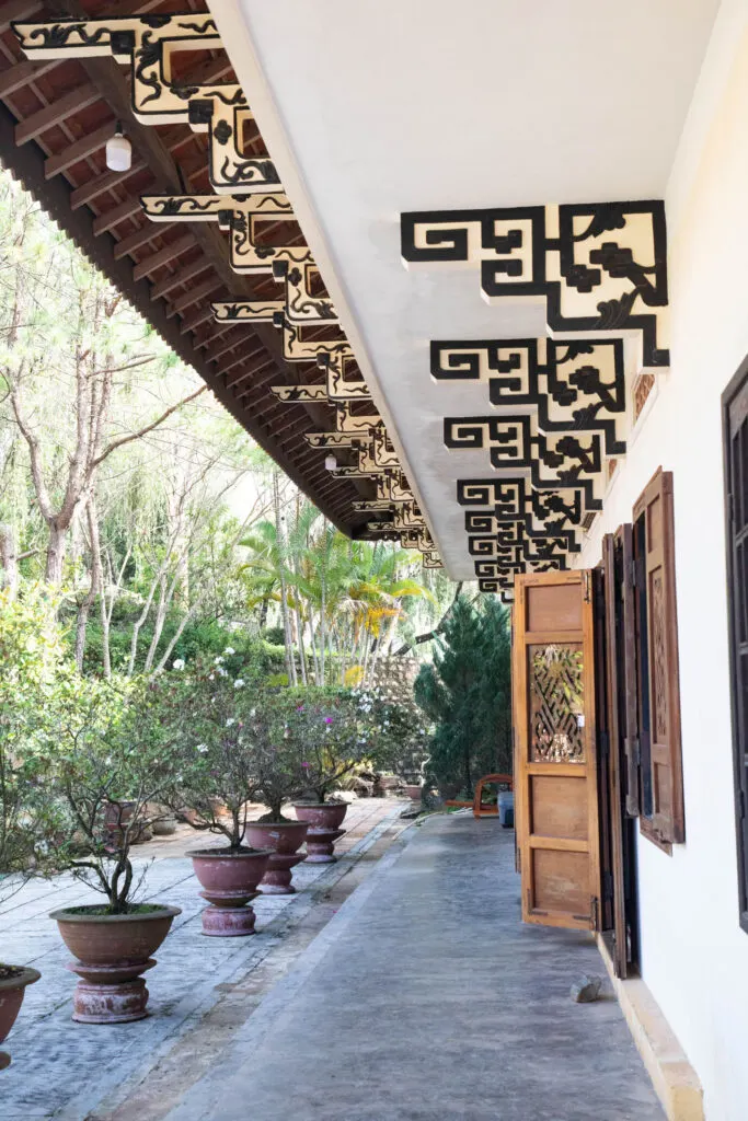 Monk's quarters Linh Son Temple.