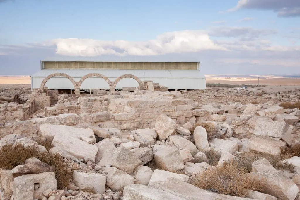 World Heritage site Um er-Rasas has built buildings to protect some of the ancient Roman site.