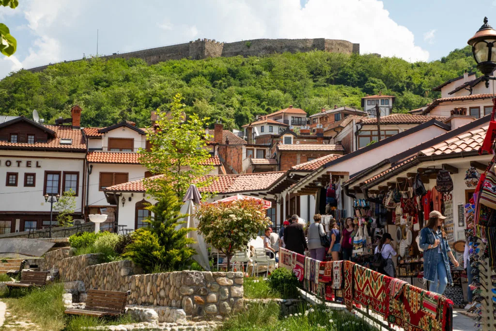 Shopping in Prizren.