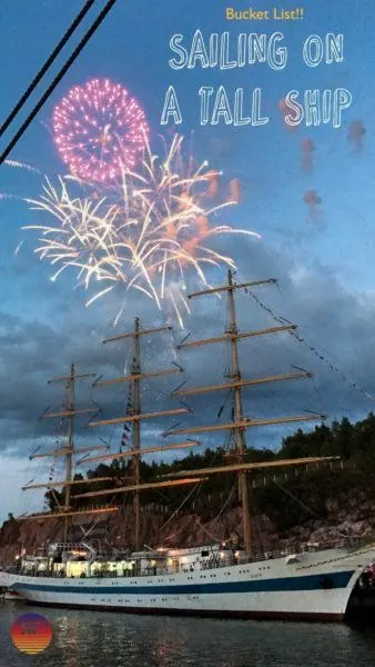 Sail the oceans on a tall ship, and check it off of your bucket list!