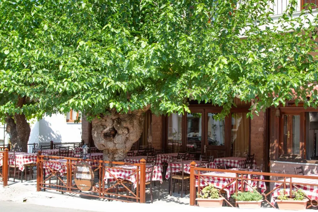 Taverna Gardenia in Kastraki.