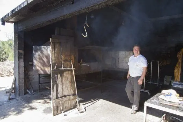 Antonio in his kitchen.