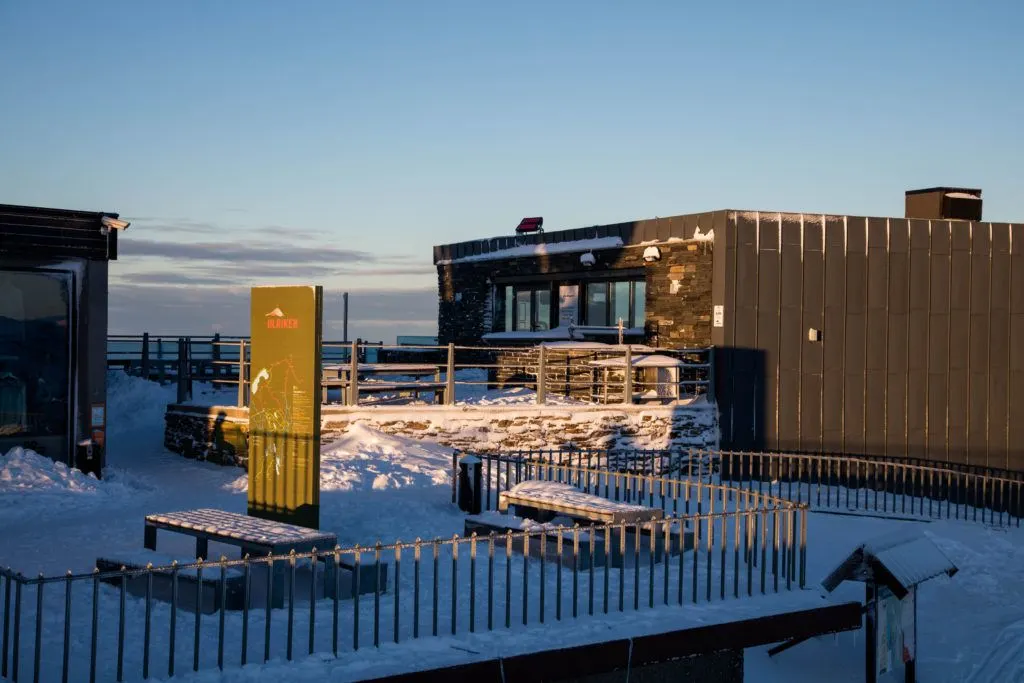 The top of Ulriken in Bergen, Norway.