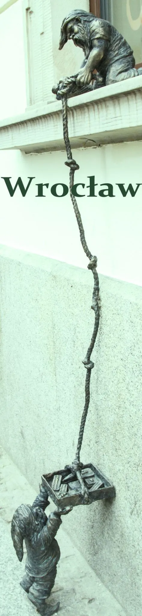 Here a dwarf, there a dwarf...everywhere are dwarfs. Just the right height for every child to find one in Wroclaw, Poland